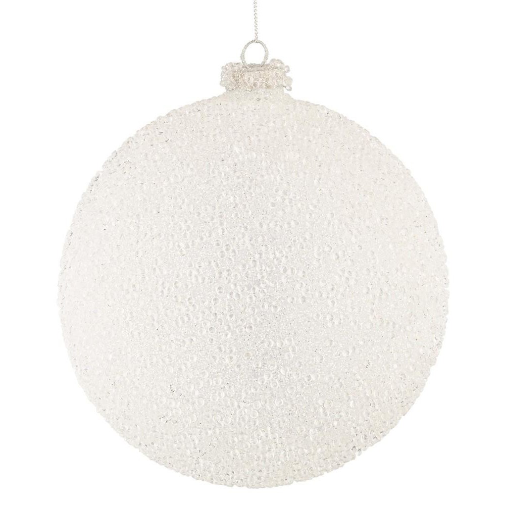 SFERA VETRO FREEZE BIANCO D.15